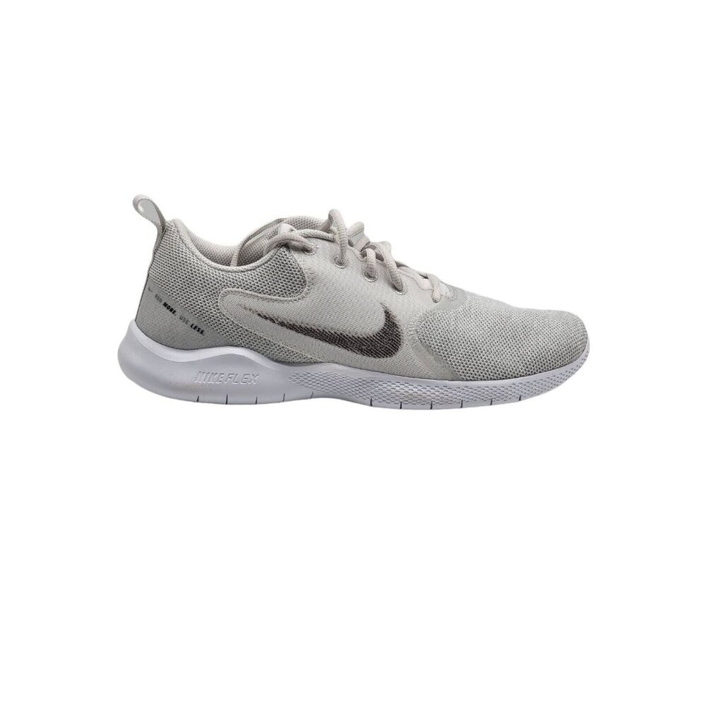 Nike Flex Experience Run 10 Women 11.5 White Platinum CI9964-100 New Box